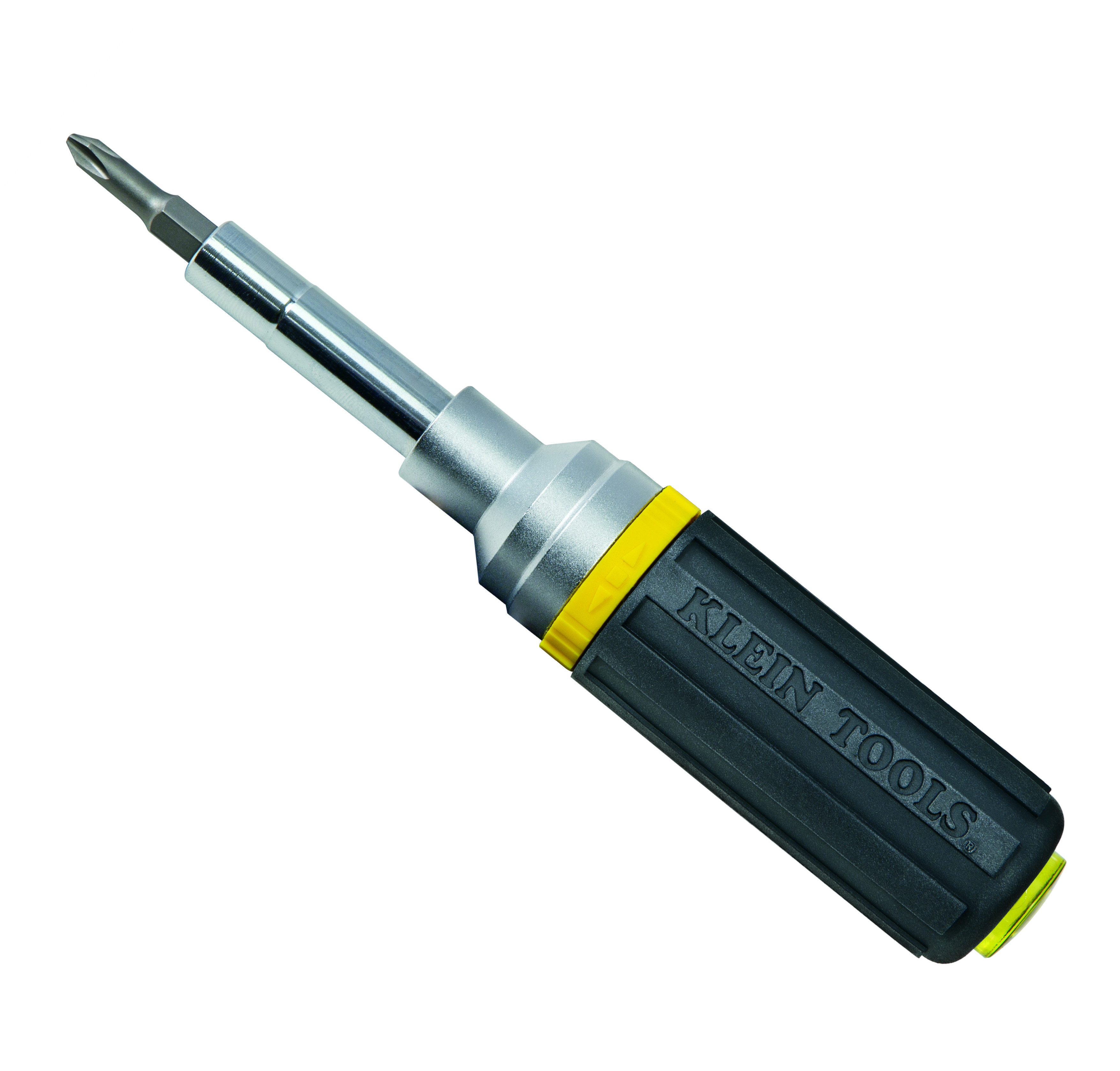 Klein Tools 32558 Ratcheting Multi-Bit Screwdriver / Nut Driver