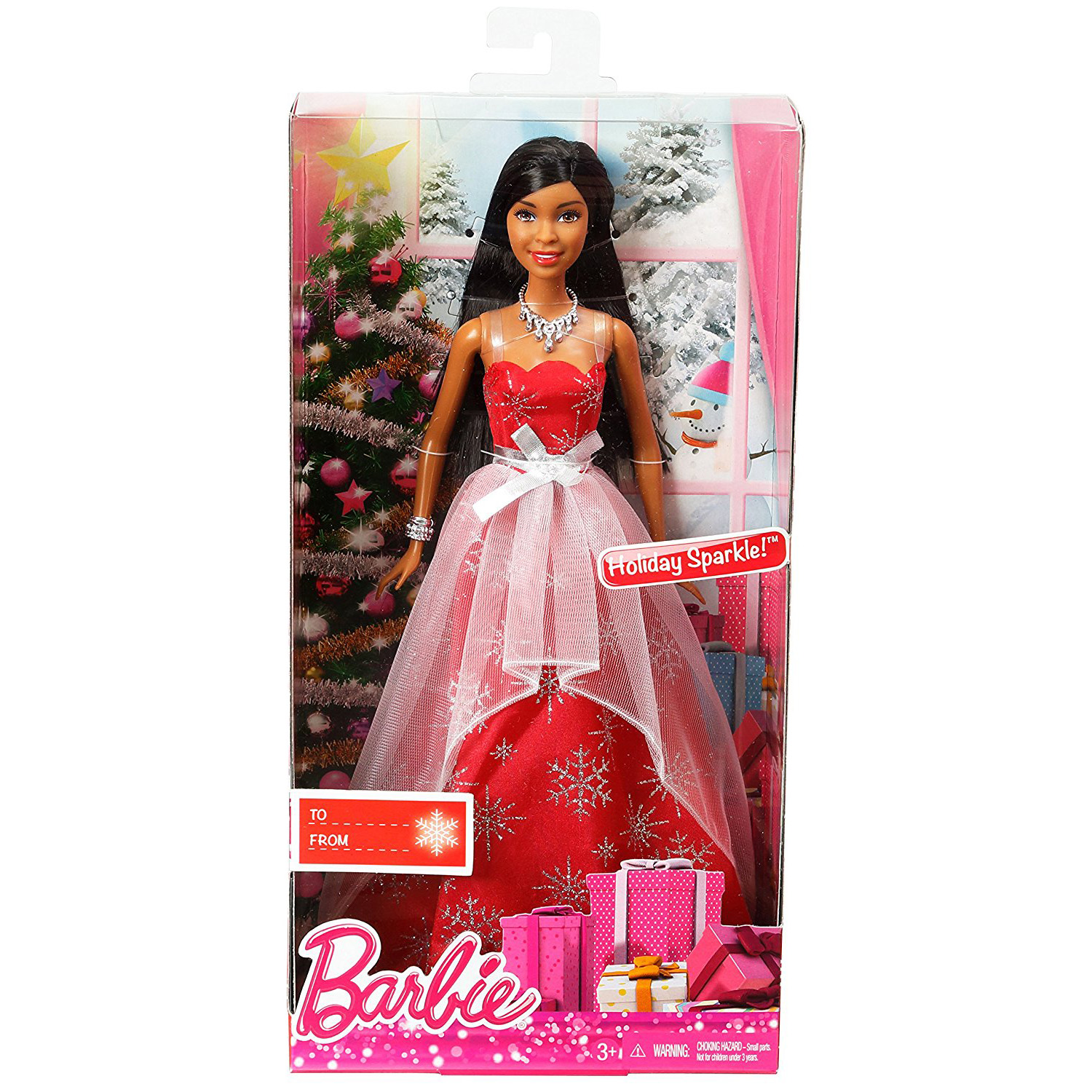 Barbie 2015 Christmas Holiday Collection Sparkle African-American Doll