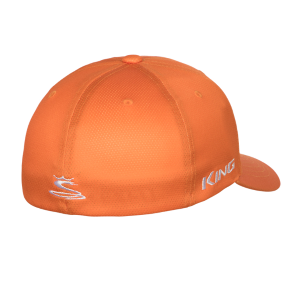 New 2017 Cobra Golf King Pro Tour Fitted Hat/Cap COLOR Vib Orange SIZE