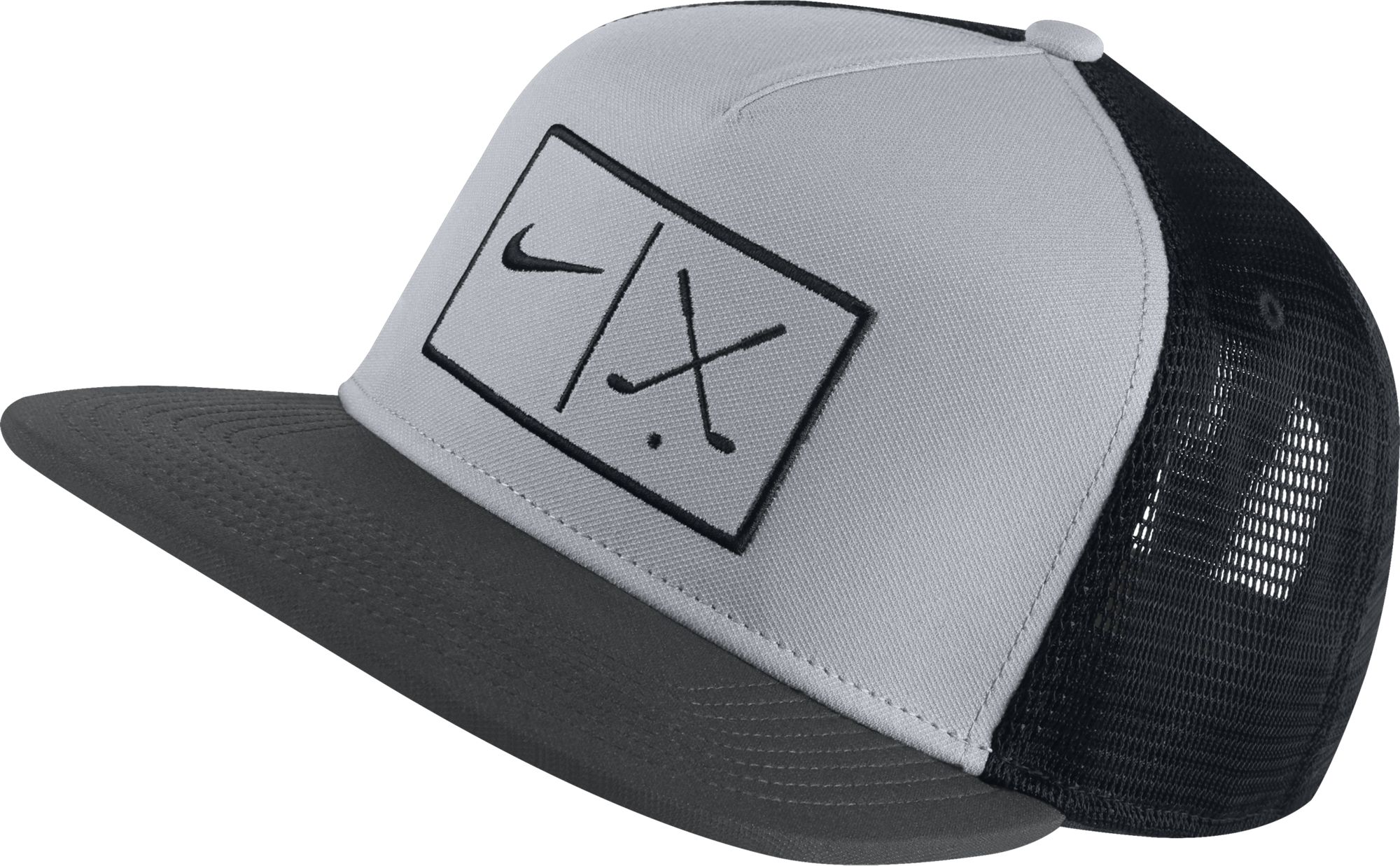 New 2017 Nike Golf True Novelty Pro Mesh Flatbill Hat/Cap COLOR Wolf