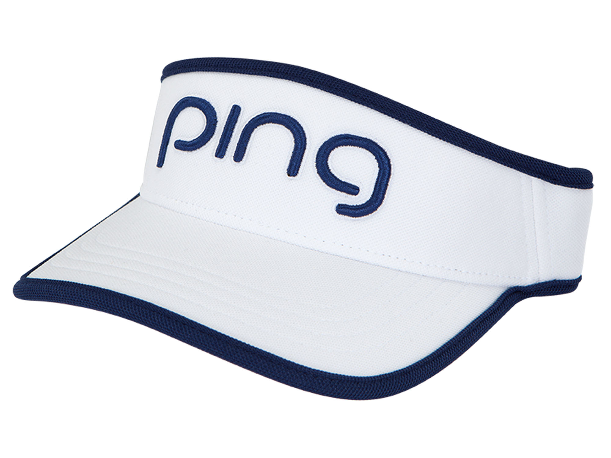 New 2017 PING Ladies Tour Golf Visor COLOR White / Navy SIZE