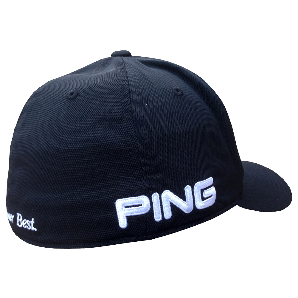 2016 Ping Tour Structured Play Your Best Fitted Hat/Cap COLOR Black SIZE L/XL eBay