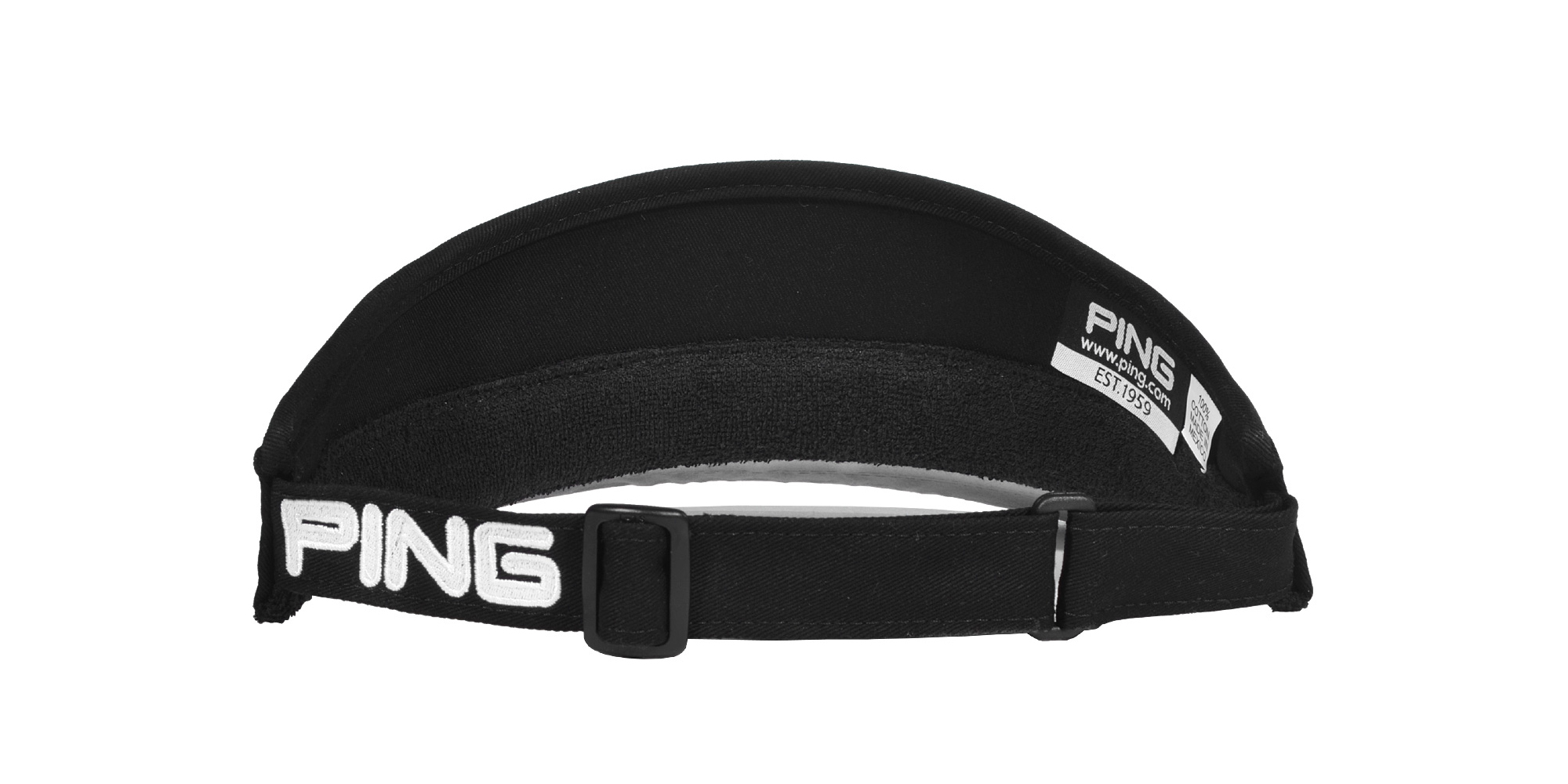 New 2015 PING G30 Bubba Watson High Crown Visor COLOR Black