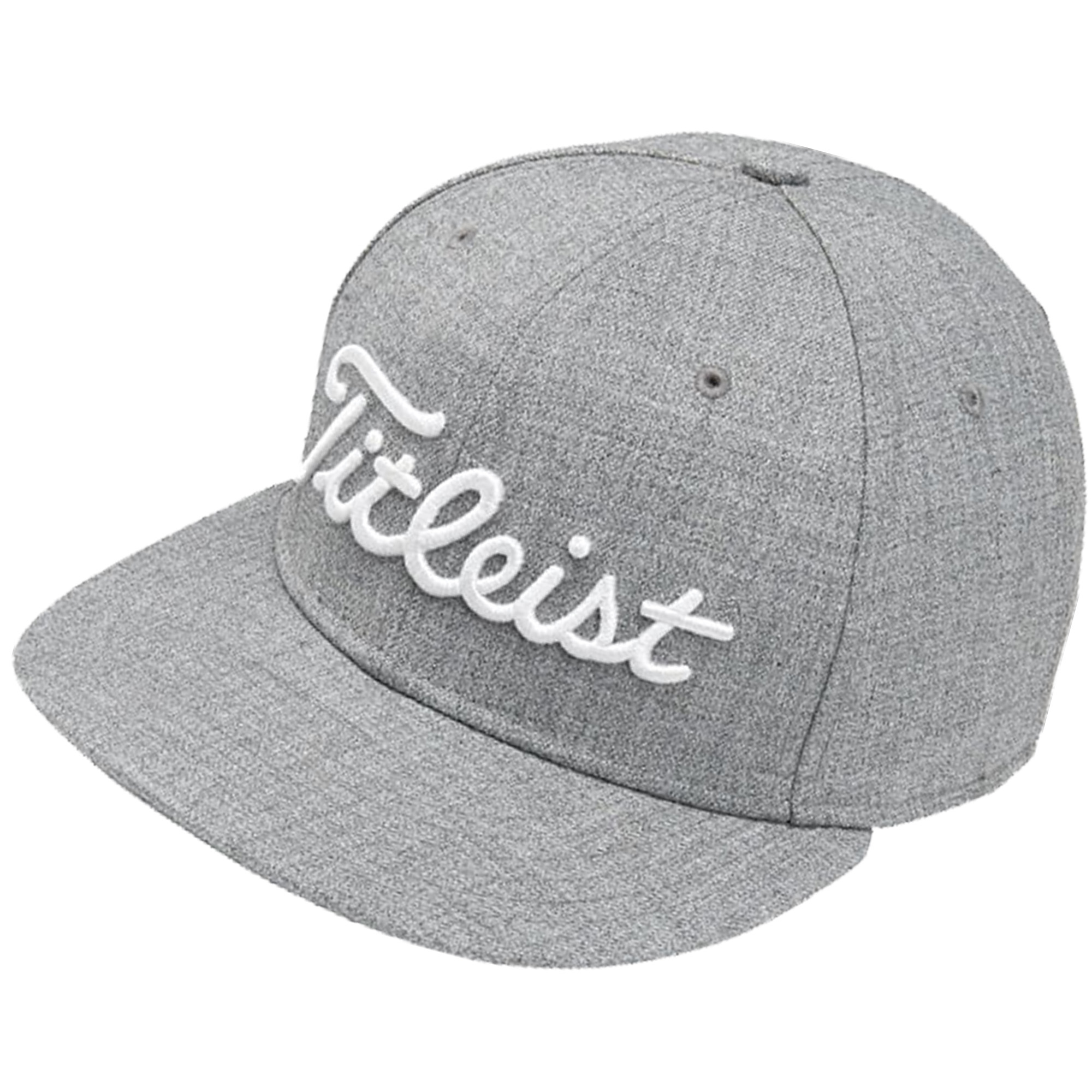 New 2014 Titleist Flat Bill Fitted Hat/Cap COLOR Grey Heather SIZE L