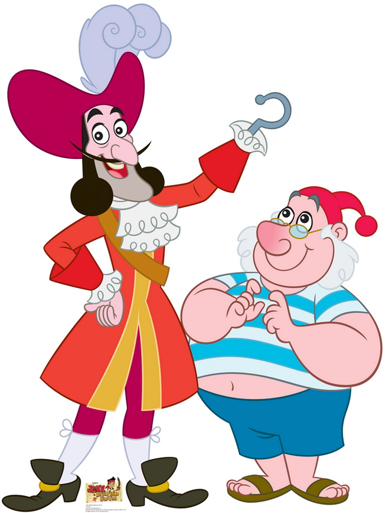 jake & neverland pirates captain hook & mr.