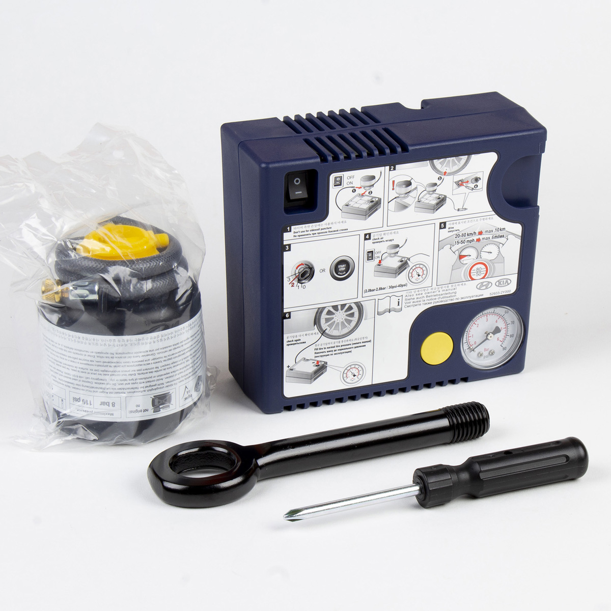 Hyundai Kia (Mobis) Genuine Hyundai Kia Tire Mobility Kit 091304R000