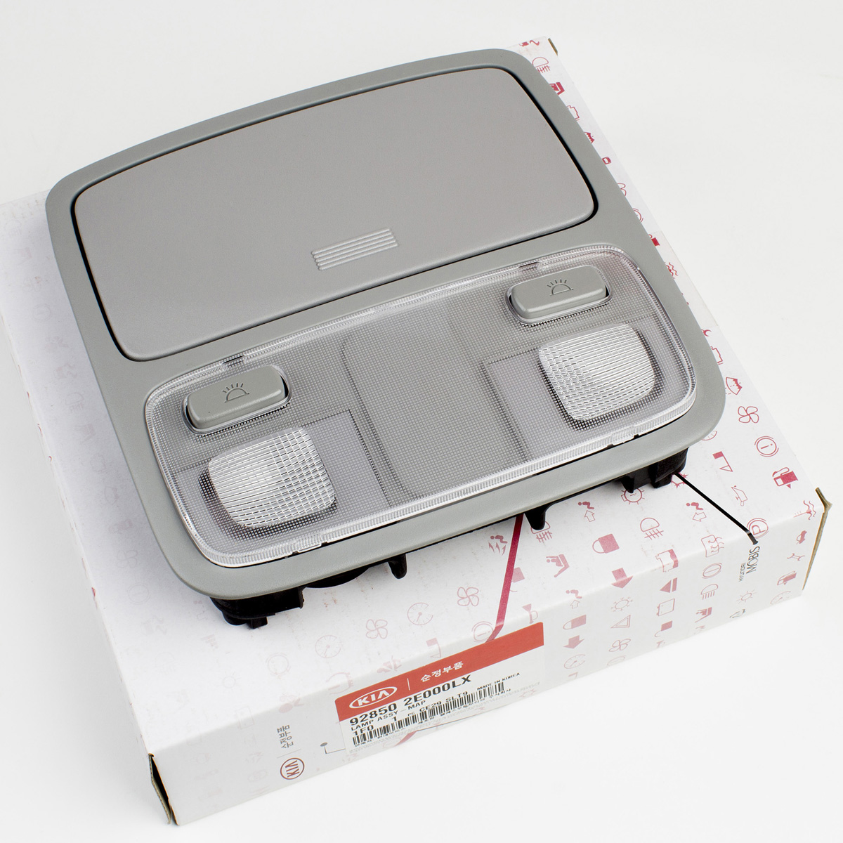 Hyundai Kia (Mobis) Genuine OEM Hyundai Kia Overhead Console Lamp 20052010 Sportage 92850