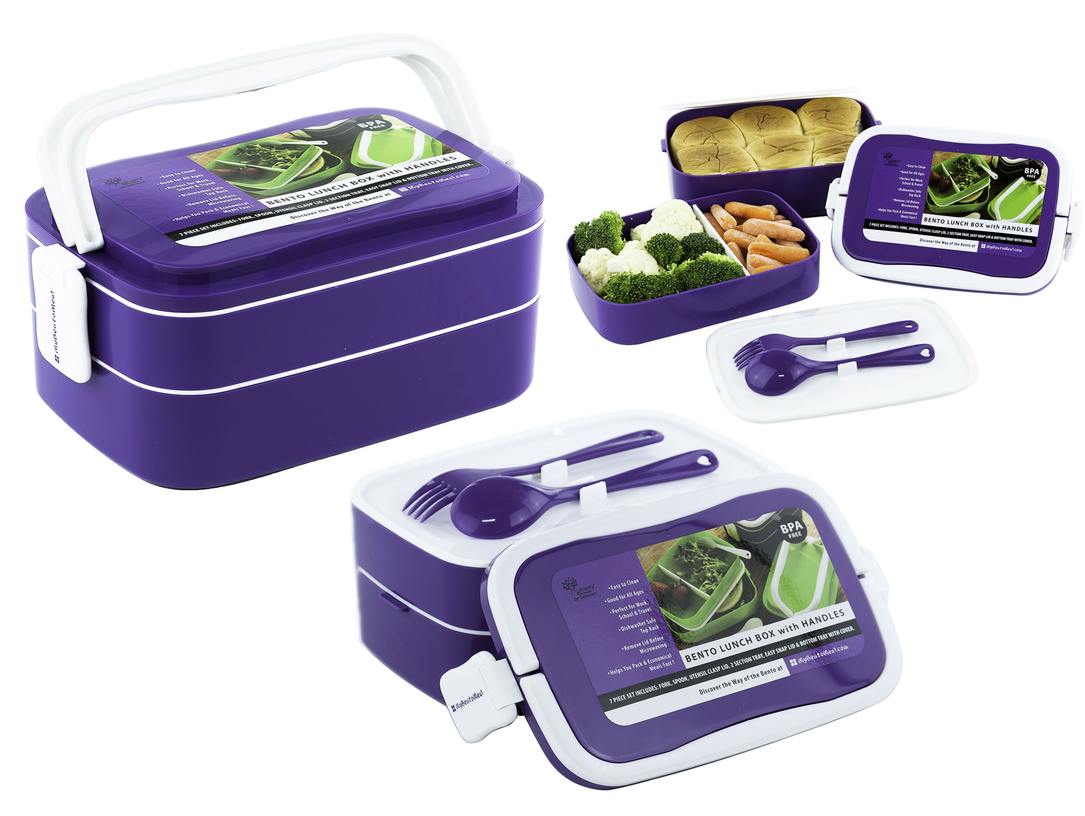 stacked bento lunch box