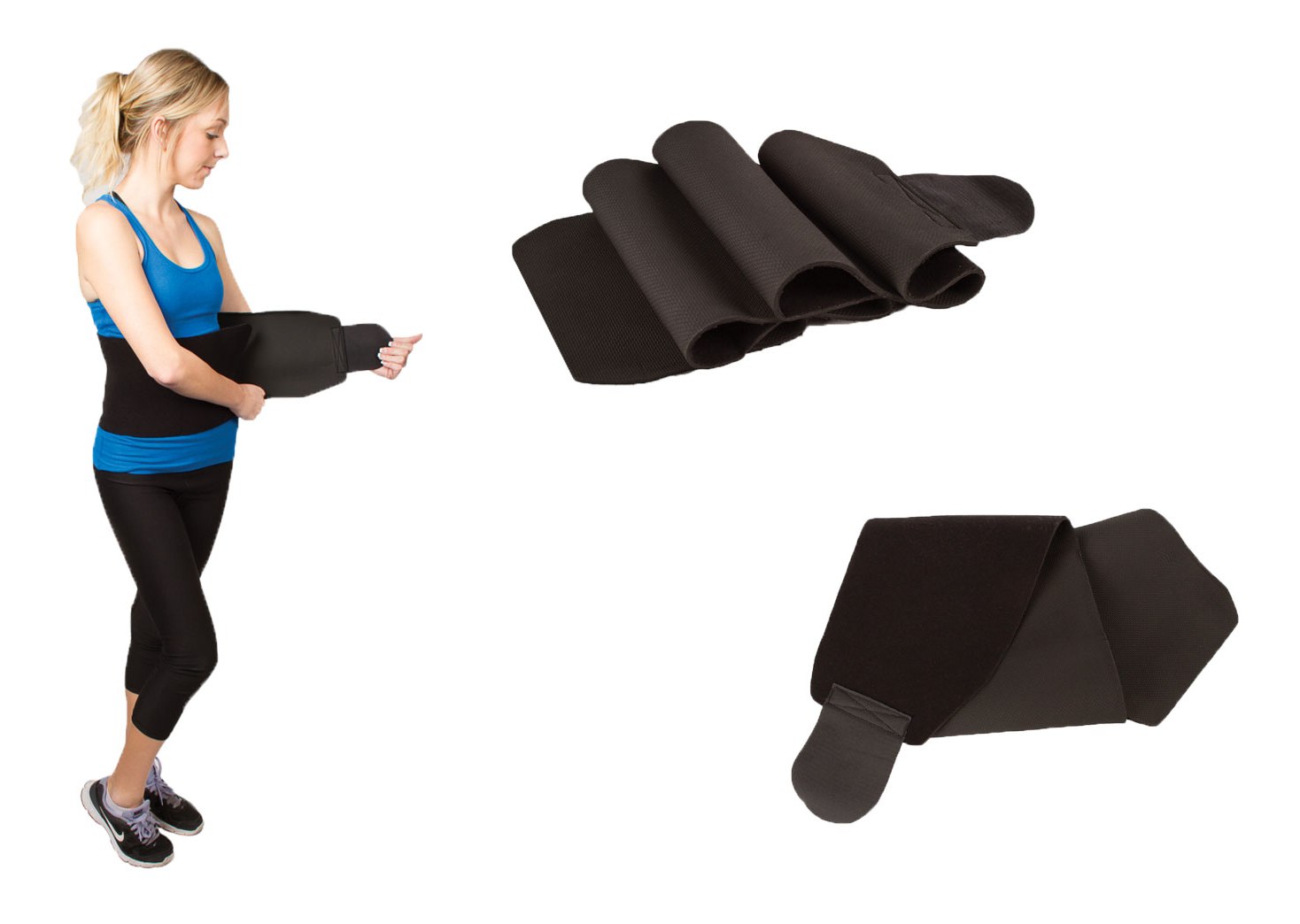 Adjustable Waist Trimmer Slim Trim Workout Belt eBay