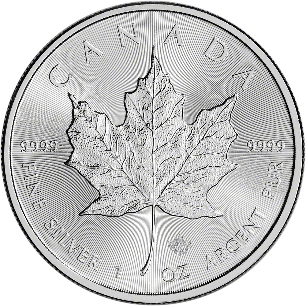 2016 Canada Silver Maple Leaf 1 Oz 5 BU EBay