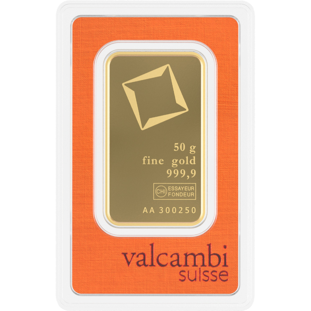 50 gram Gold Bar Valcambi Suisse 999.9 Fine in Sealed Assay eBay