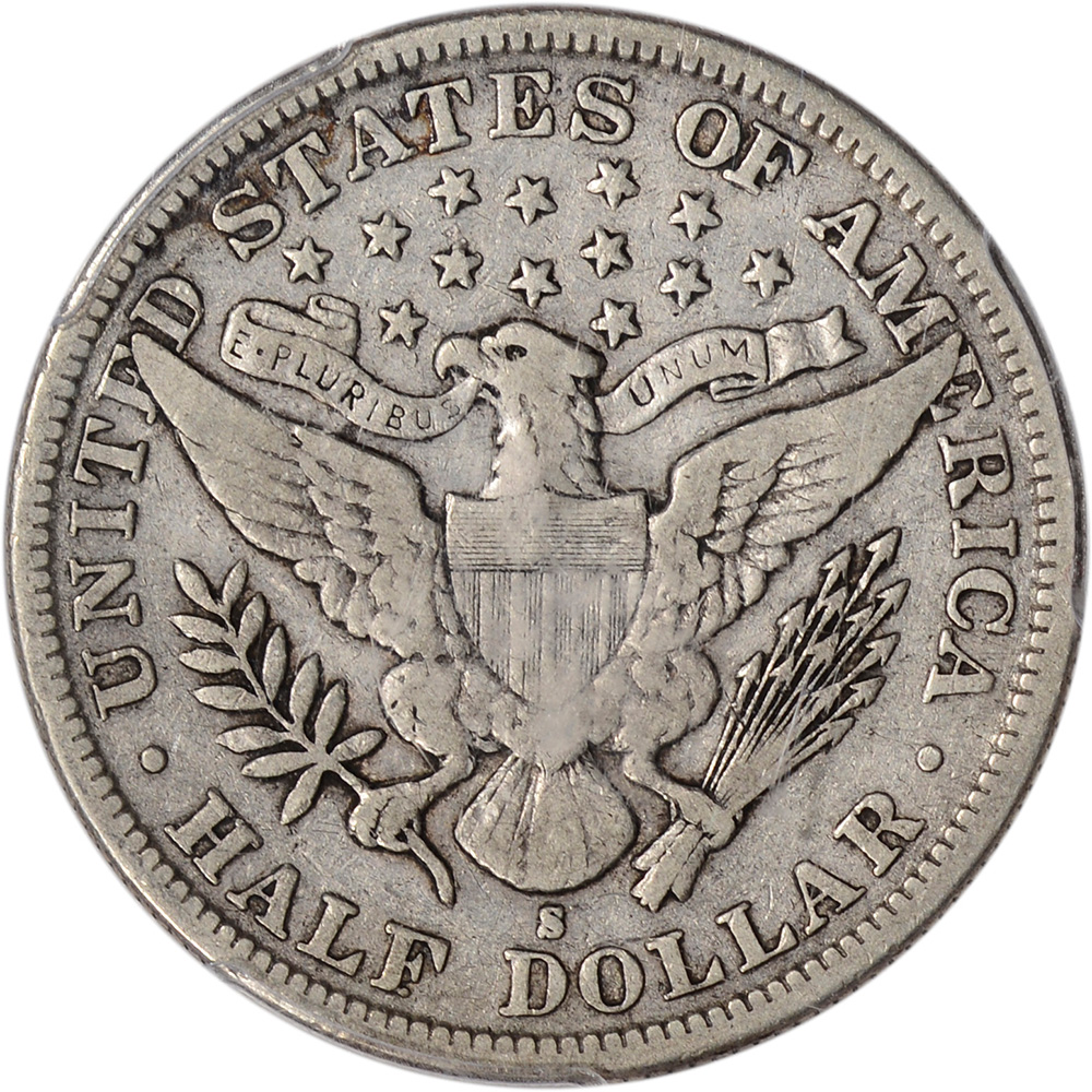 1894-S US Barber Silver Half Dollar 50C - PCGS VF20 | eBay