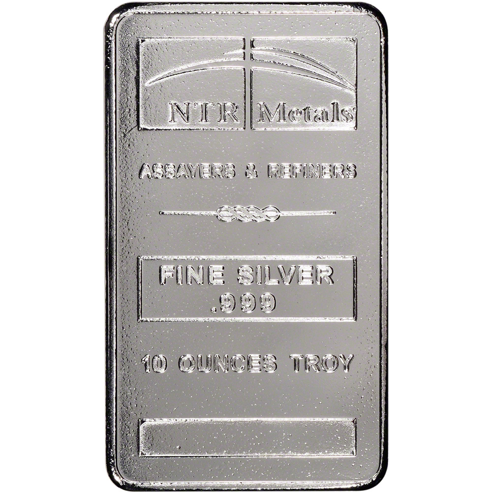 10oz valentines day silver bar