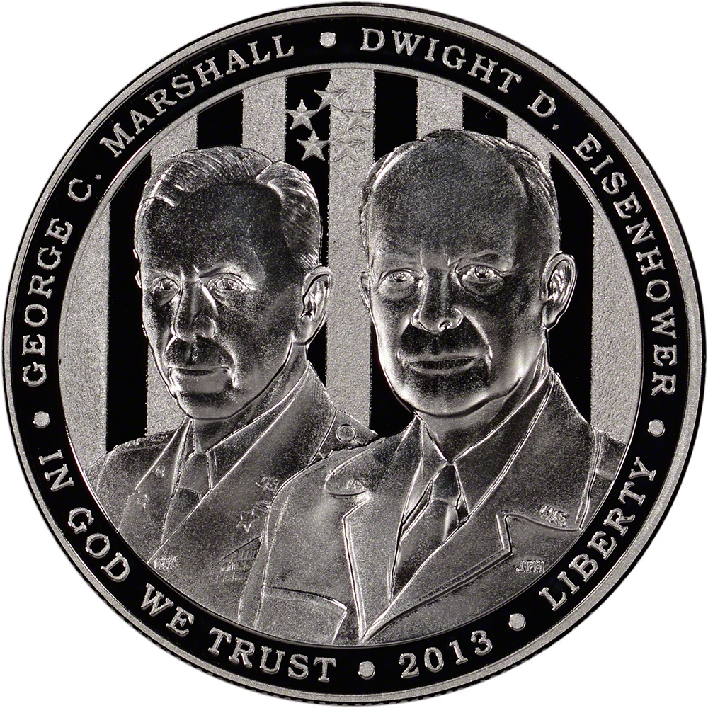 2013P US 5Star Generals Commemorative Proof Silver Dollar eBay