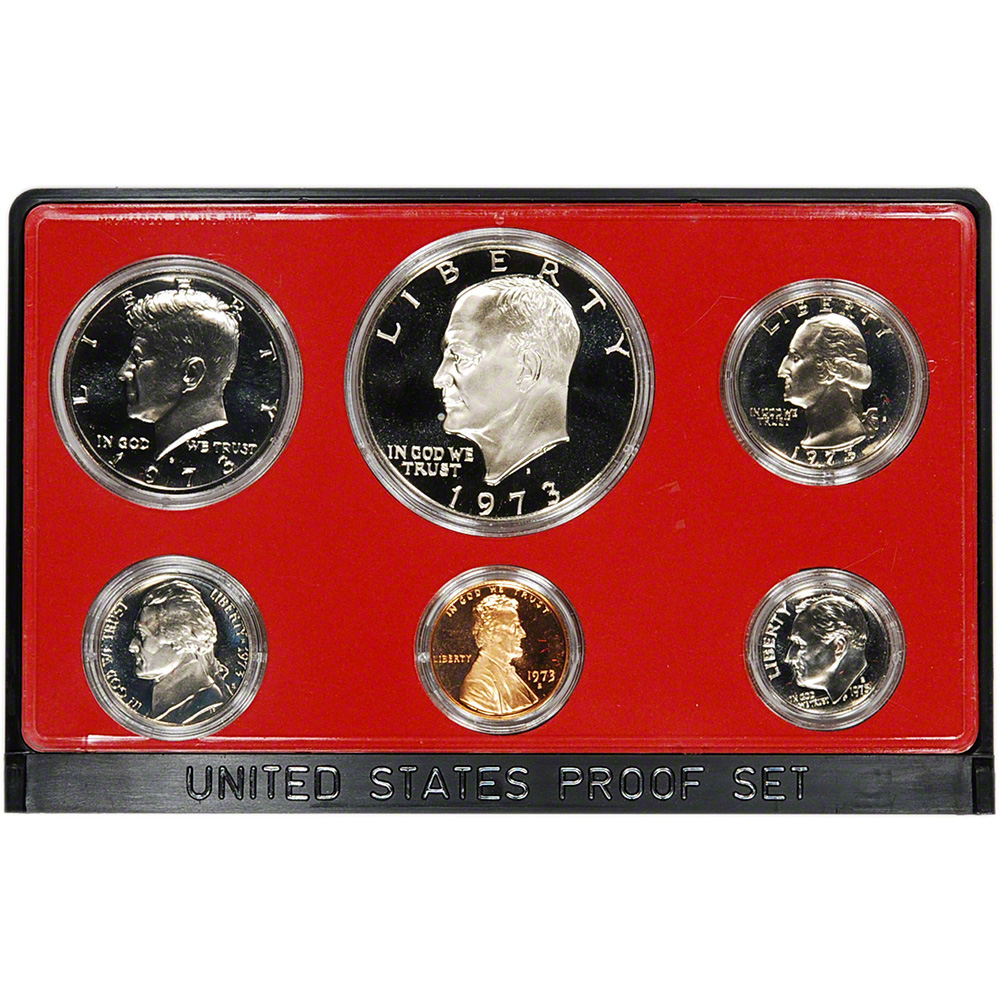 1973S US Mint Proof Set eBay