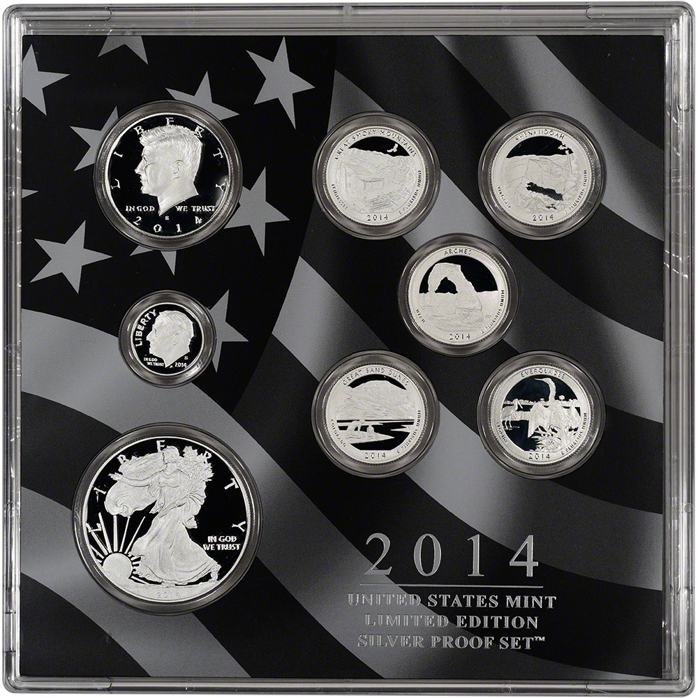 2014 US Mint Limited Edition Silver Proof Set eBay