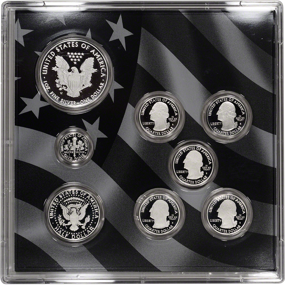 Us Mint Limited Edition Silver Proof Set Ebay