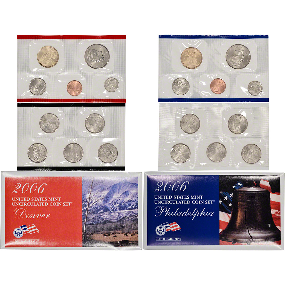 2006 United States Mint Uncirculated Coin Set (U06) eBay