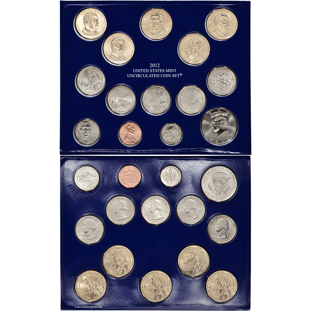 United States Mint Uncirculated Coin Set U Ebay