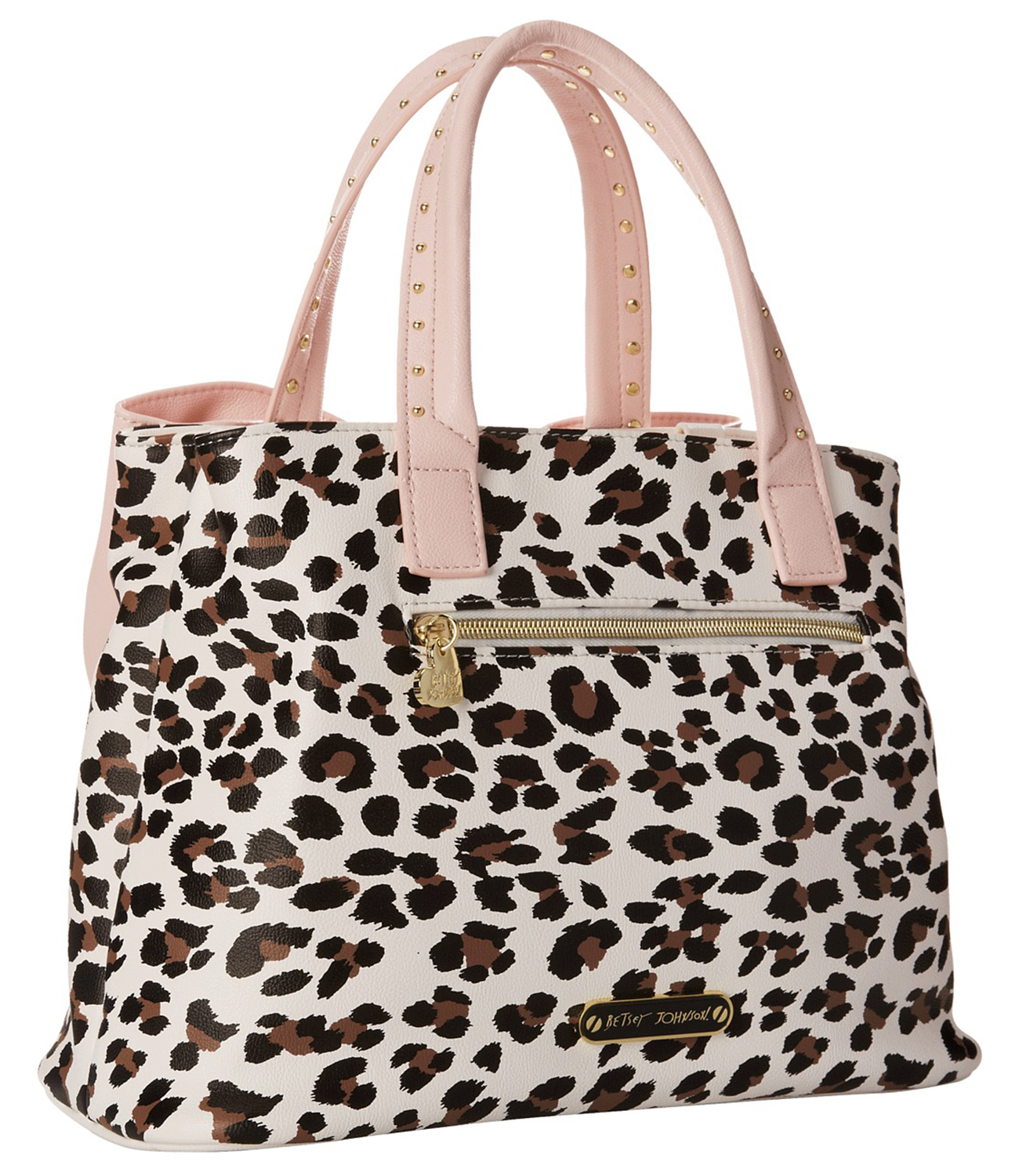 Betsey Johnson Bow Tie Shopper Tote Bag - Leopard | EBay