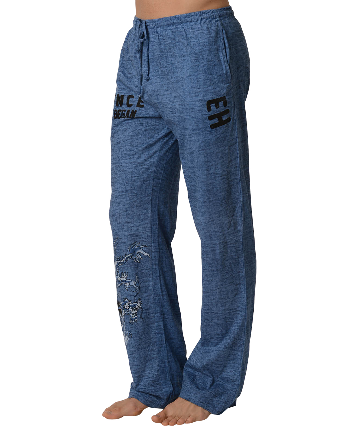 Ed Hardy Heavy Sky Men's Blue Dragon Lounge Pants eBay