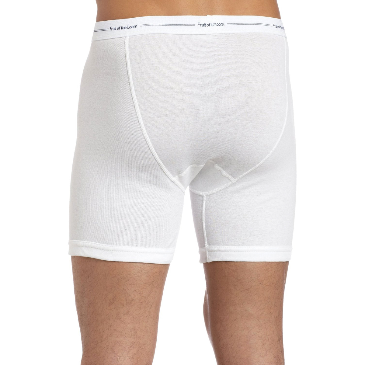 Fruit of The Loom White Men's Boxer Briefs 4 Pack eBay