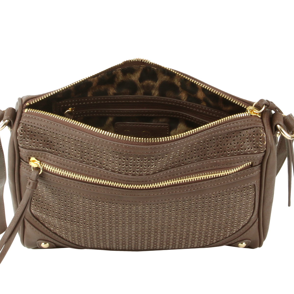 Jessica Simpson Espresso Katia Crossbody Bag | eBay