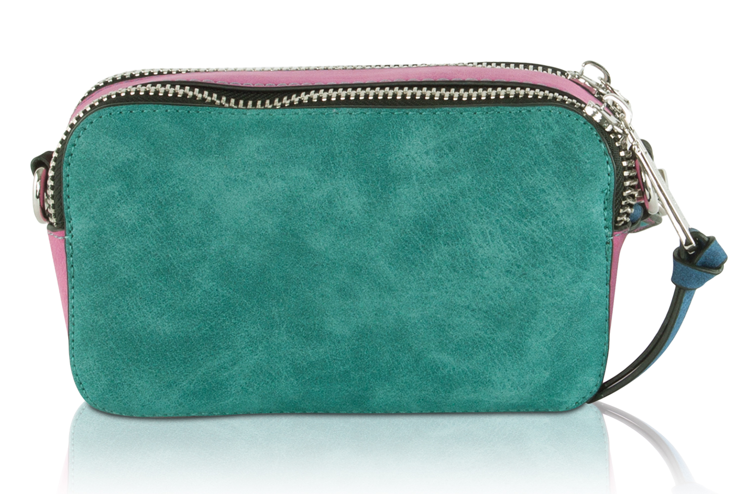 Steve Madden Bwallace Colorblock Mini Camera Crossbody Bag Blue Multi