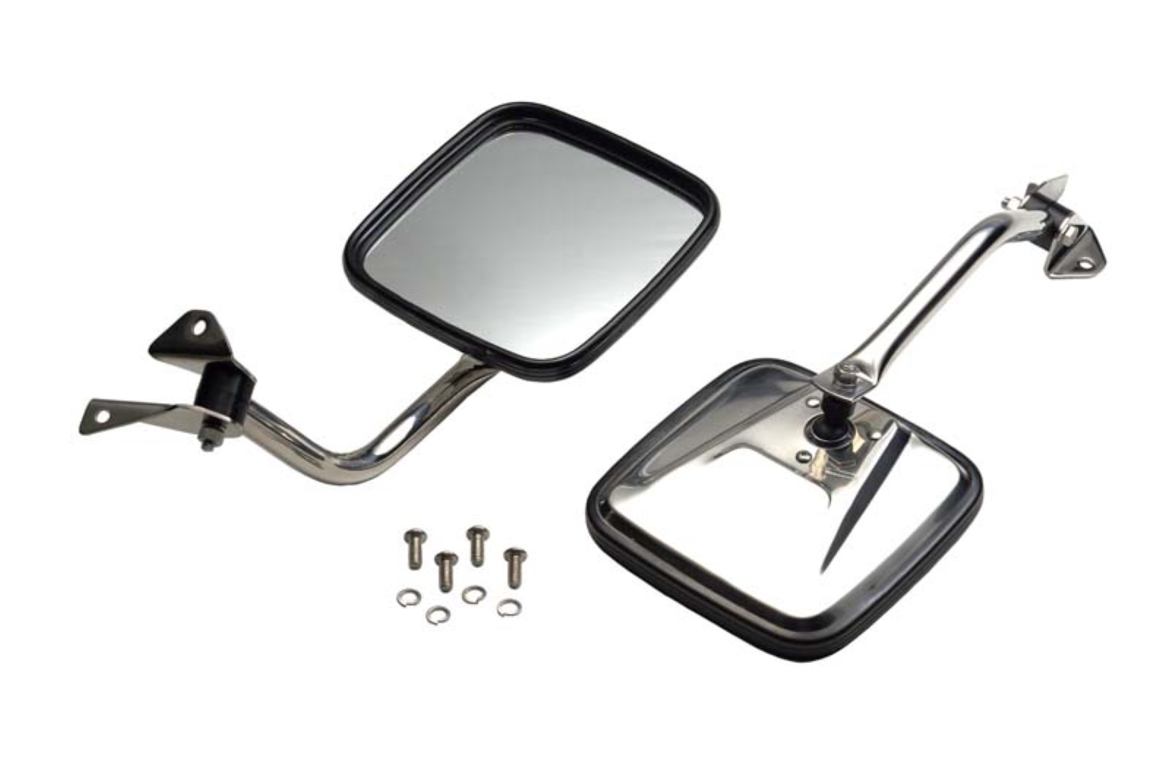 Kentrol 30445 for Jeep® Wrangler YJ 198795 Mirror Kit (pair) Polished Stainless eBay
