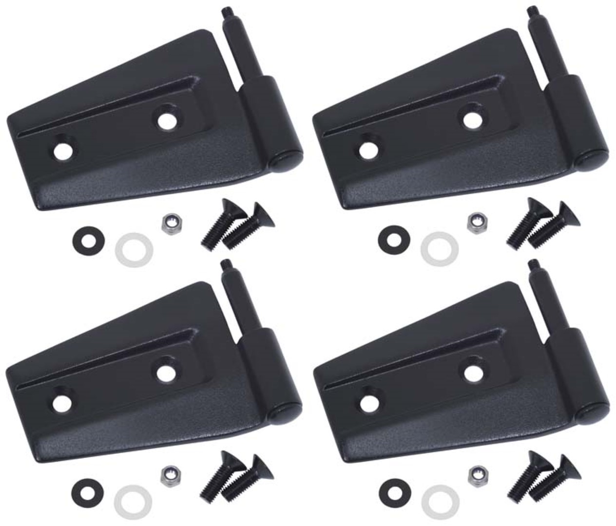 Kentrol 80575 Jeep® Wrangler JK 2007Up Door Hinge Set (4 pieces) (2