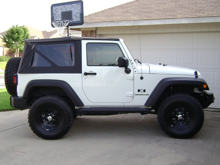 Details About 2007 2009 Jeep Wrangler 2 Door Replacement Soft Top With Tinted Rear Windows