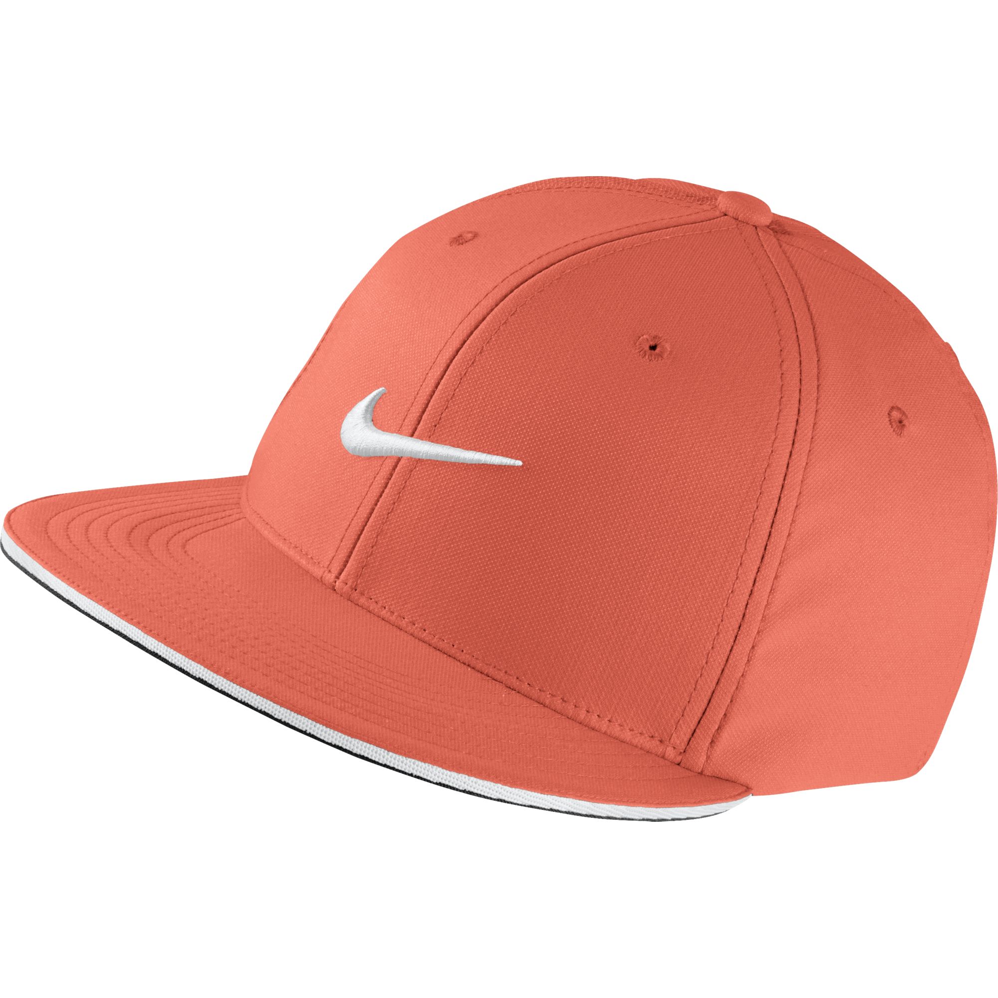 New 2016 Nike Golf True Tour Flatbill Hat/Cap COLOR: Orange SIZE: L/XL ...