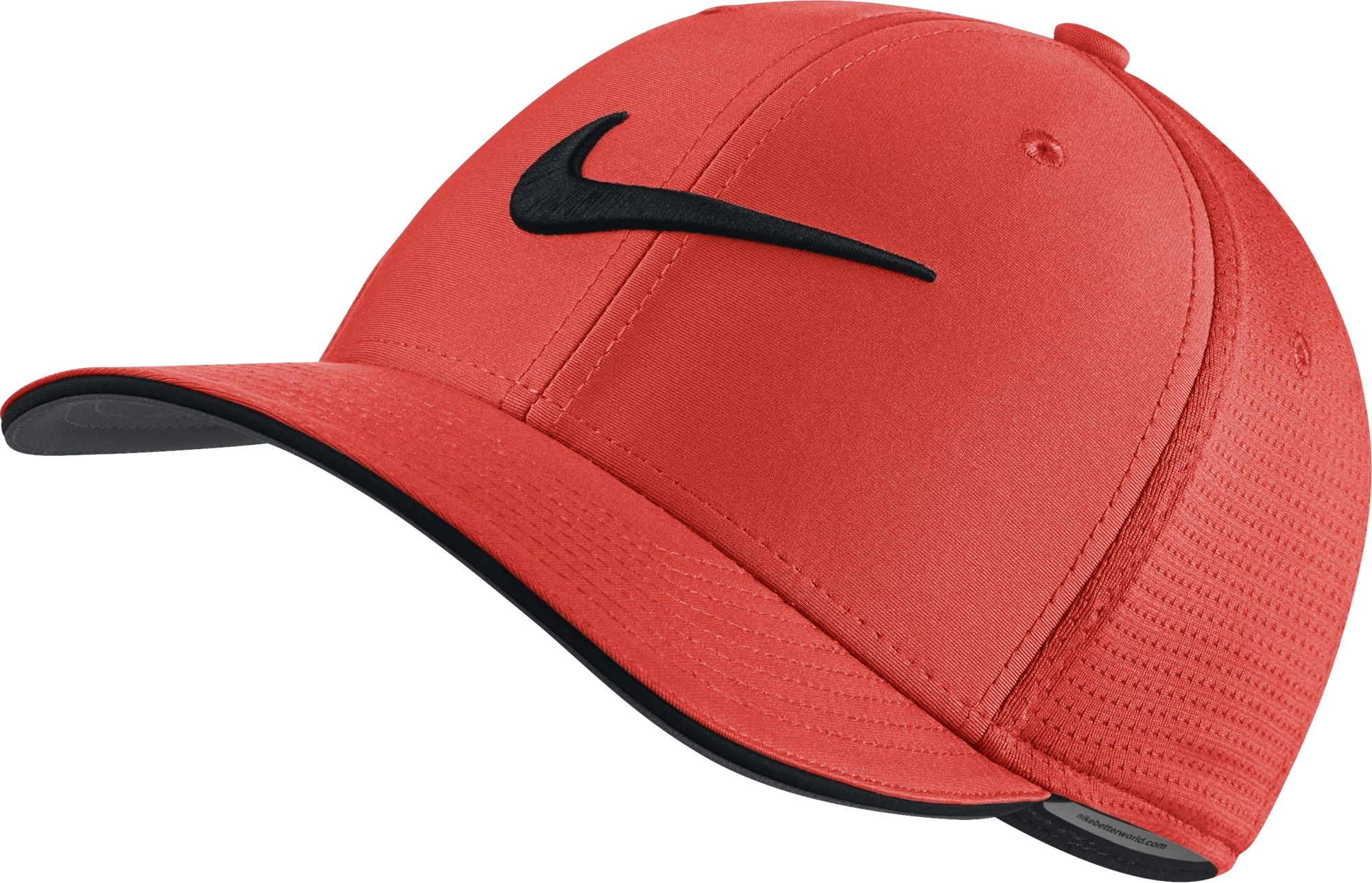 New 2017 Nike Golf Classic 99 Fitted Mesh Golf Hat COLOR: Max Orange ...