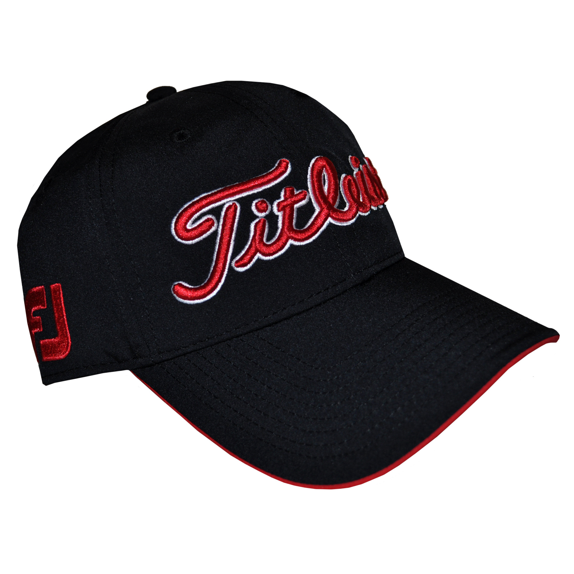 New 2016 Titleist Tour Tech Performance Hat COLOR: Black/Red SIZE ...