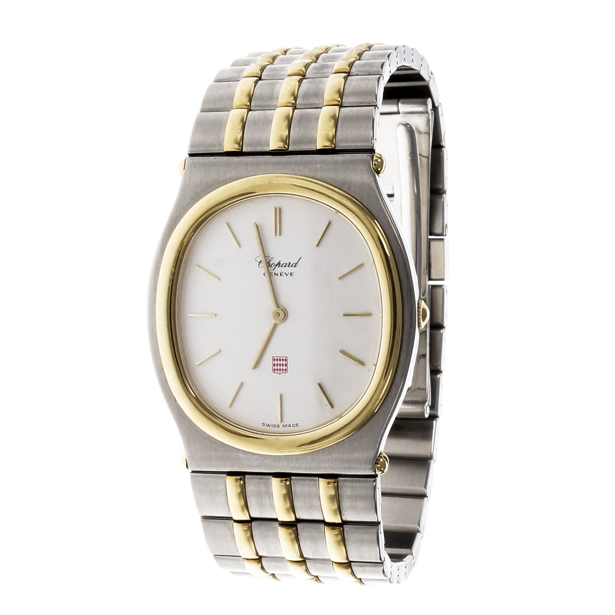 Monte Carlo Silver and Gold Women\'s Watch Working. Monte Carlo Womens Circle Classic Vintage Quartz Watch  main image 4