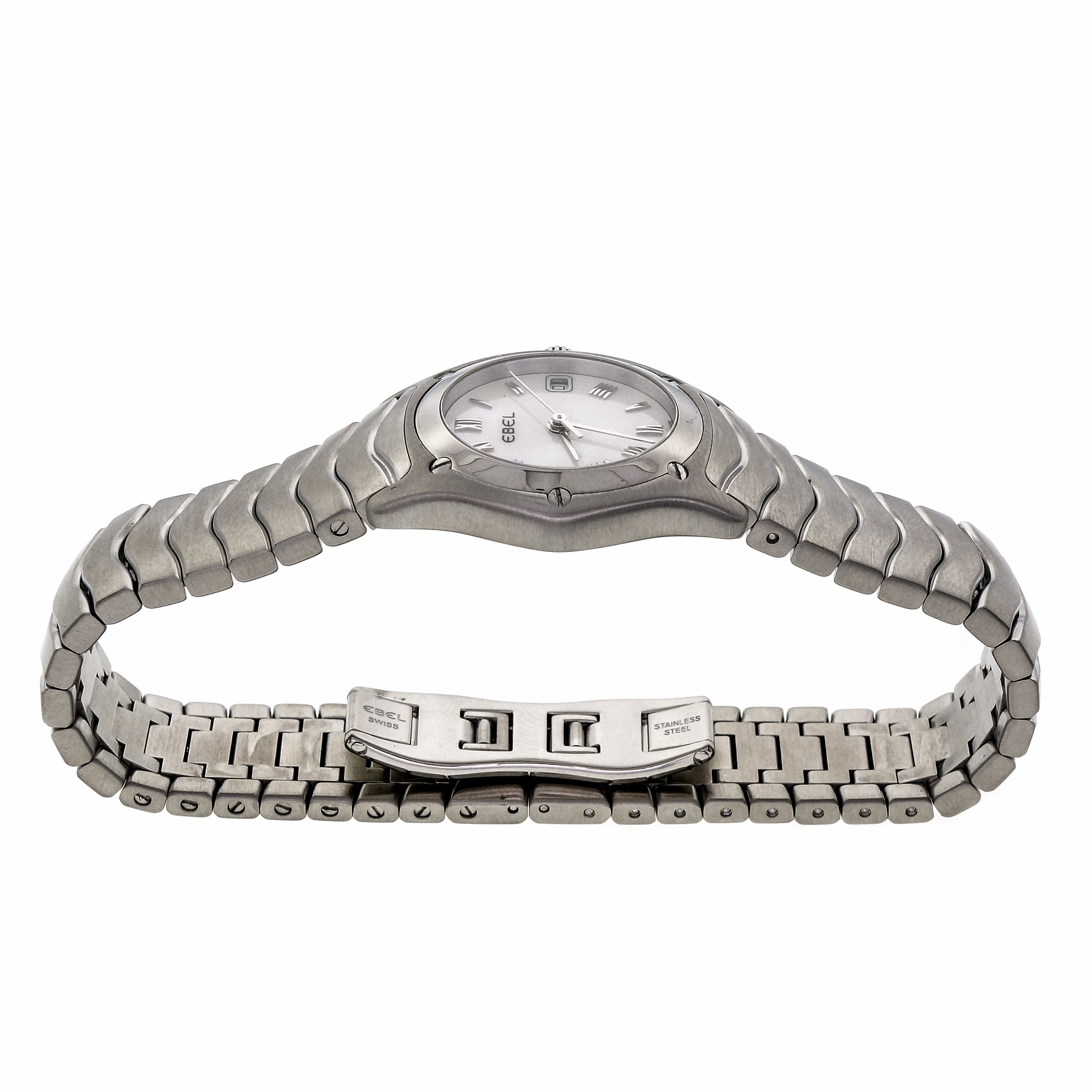 Ebel Wave Steel Ladies Wrist Watch Mother Of Pearl Dial eBay