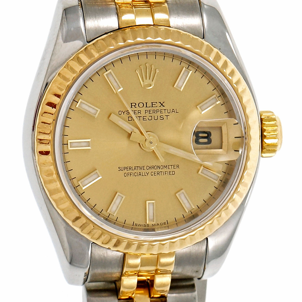 rolex datejust wrist