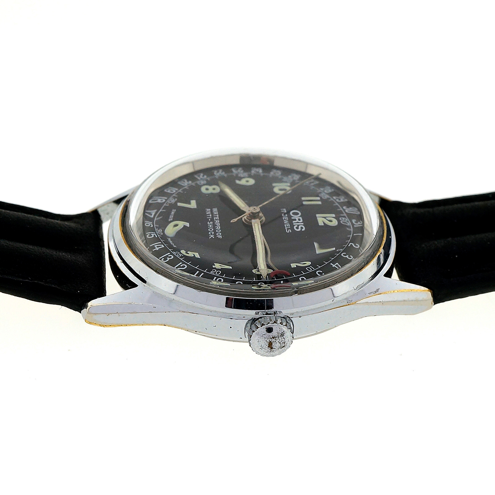 Vintage Oris Doctors Style Manual Wind 17 Jewel Date Watch | eBay