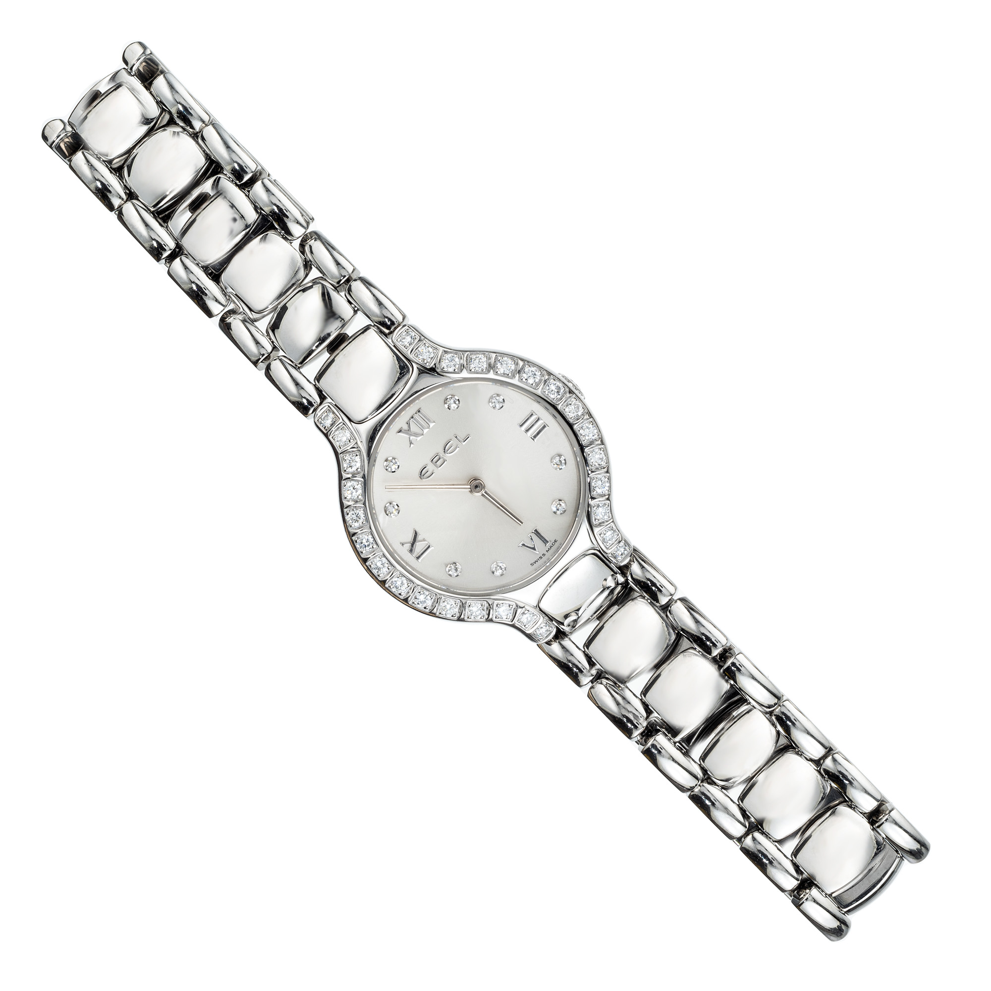 Ebel Beluga .44 Carat Diamond Stainless Steel Ladies Wristwatch 41511439 Ebel Beluga .44 Carat Diamond Stainless Steel Ladies  main image 2
