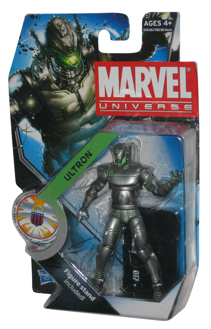 Marvel Universe Series 3 The Avengers Ultron Hasbro Action Figure #17 ...