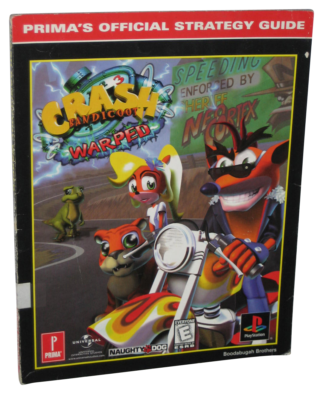 Crash Bandicoot 3 Warped Prima Games Official Strategy Guide Book