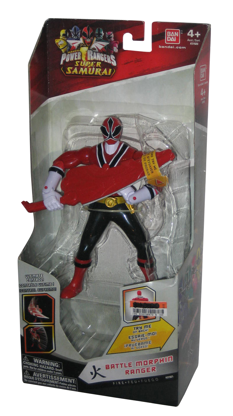 power rangers samurai figures