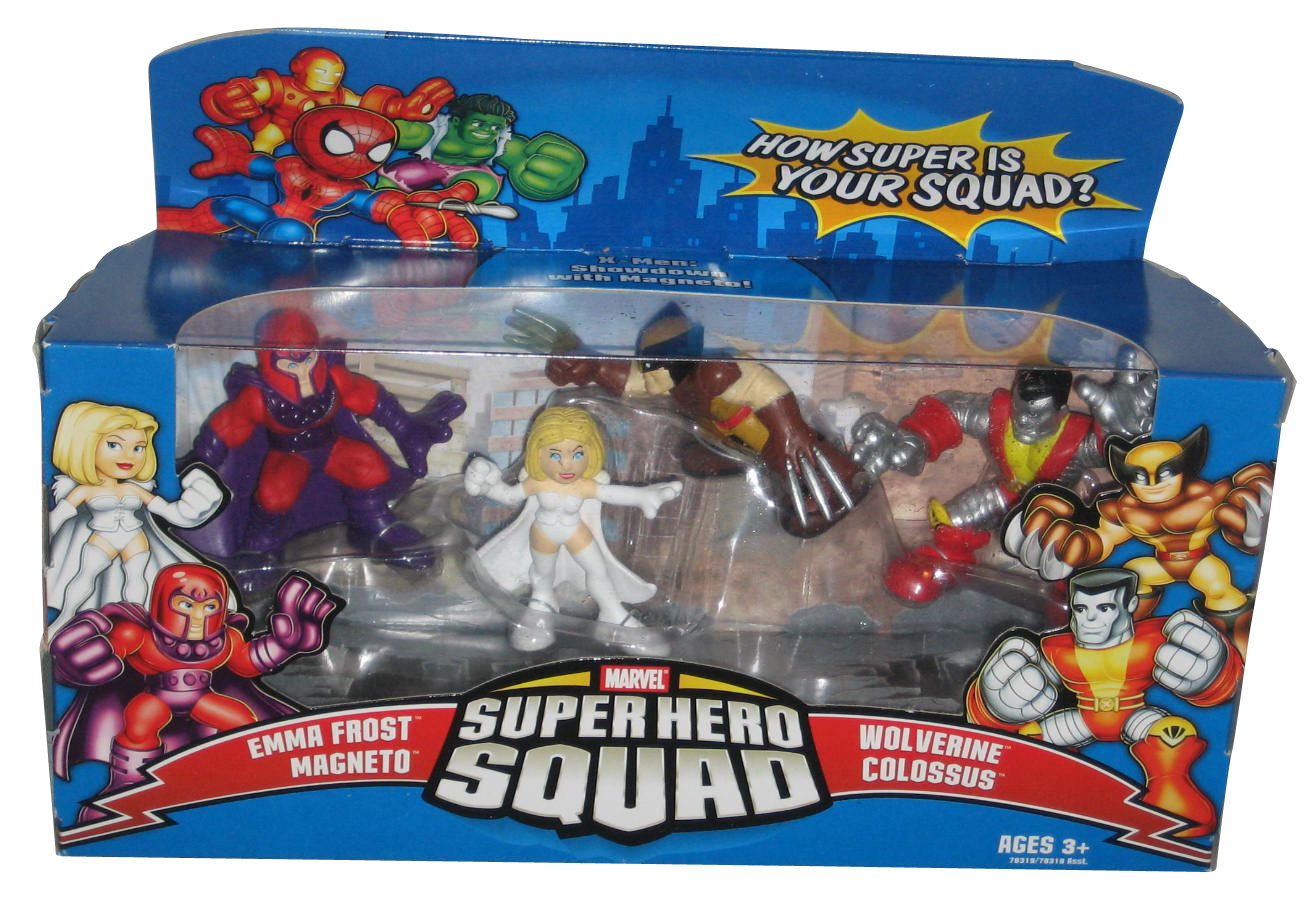 super hero squad toys collection