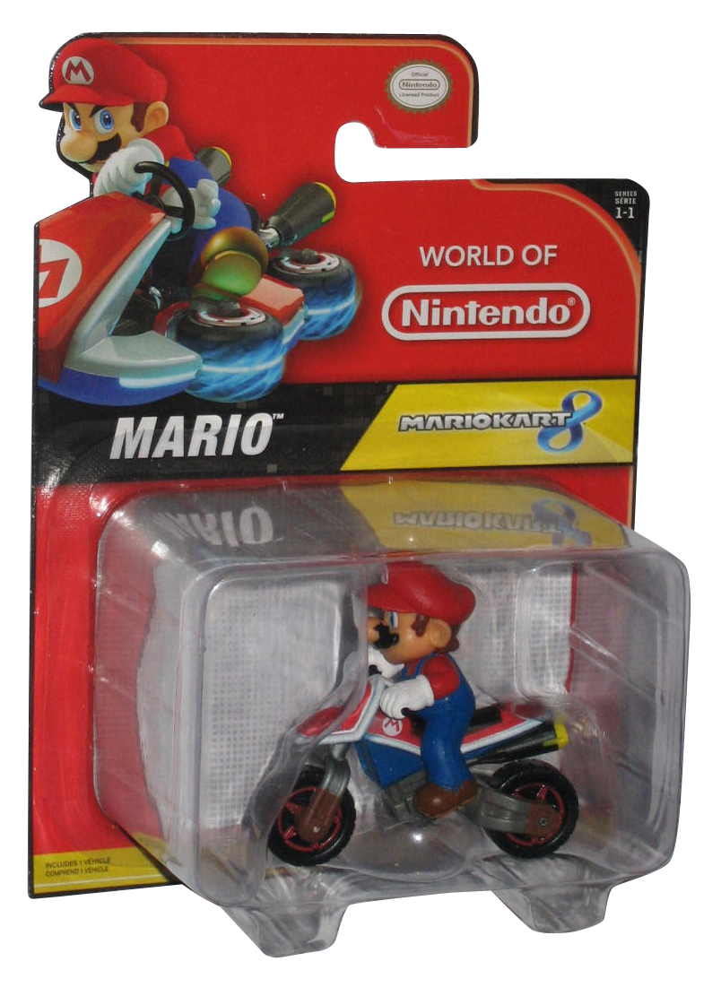 World Of Nintendo Super Mario Kart 8 Riding Bike Jakks Pacific Figure Ebay 9192