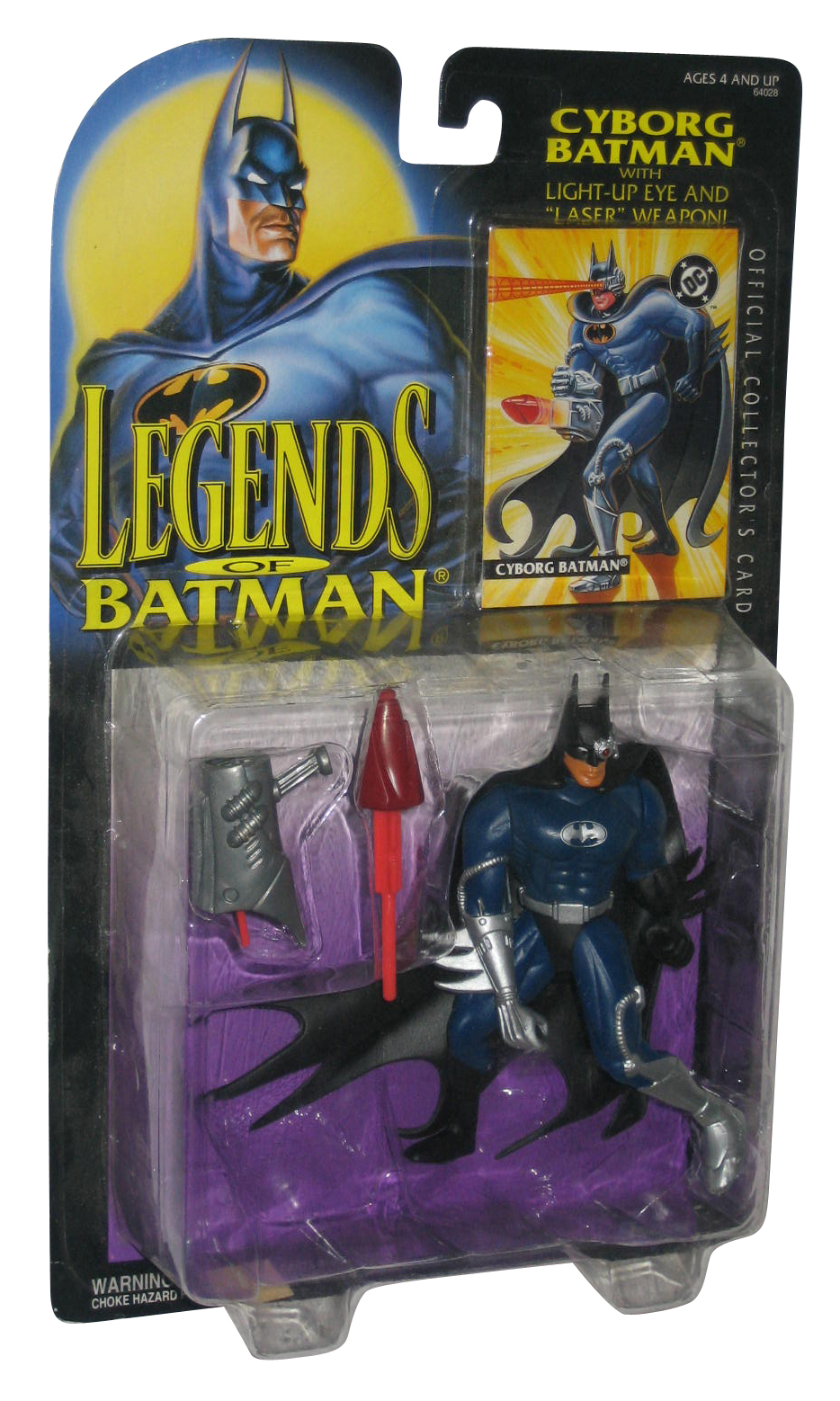 DC Legends of Batman Figure w/ LightUp Eye & Laser Weapon