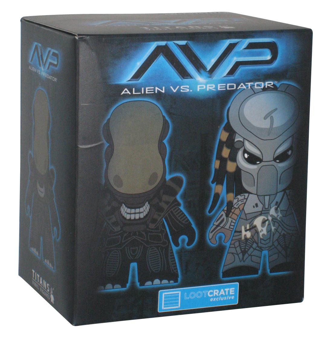 alien vs predator titans vinyl figures