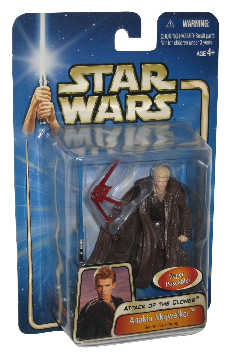 Star Wars Attack of The Clones Anakin Skywalker Secret Ceremony Figure ...