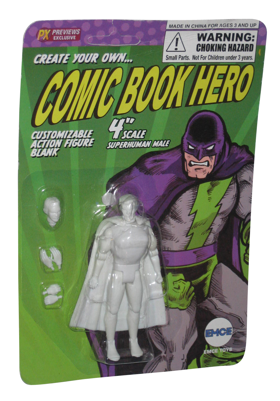 blank customizable action figures