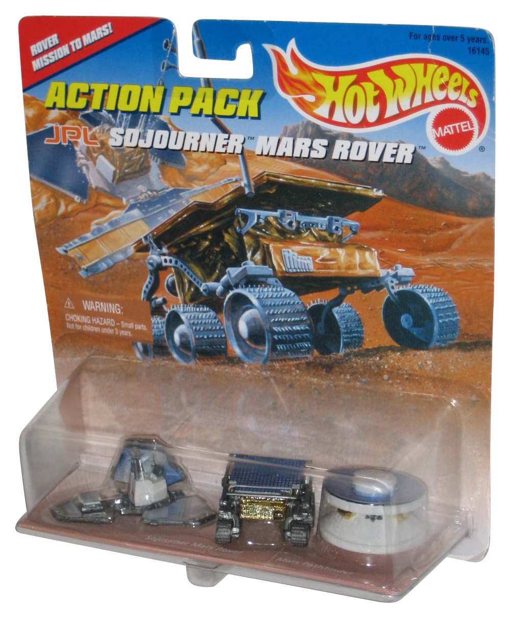 Hot Wheels JPL Sojourner Mars Rover Toy Car Action Pack Set | eBay