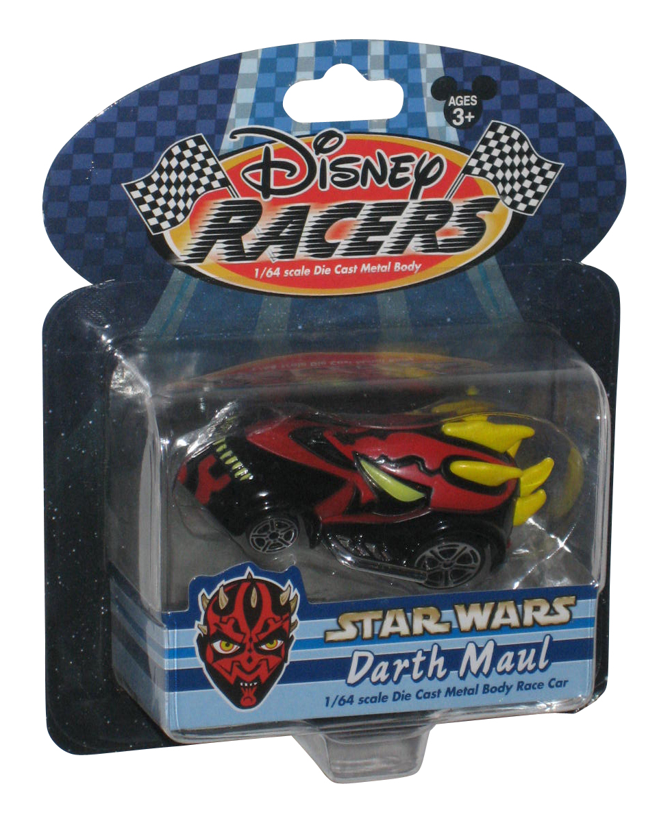 Disney Store Theme Park Racers Star Wars Tours Darth Maul Die-Cast Toy